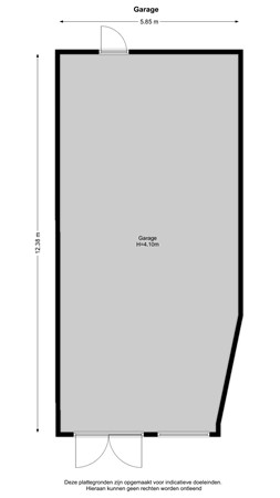 Floorplan - Zuidbuurt 1, 3155 EM Maasland